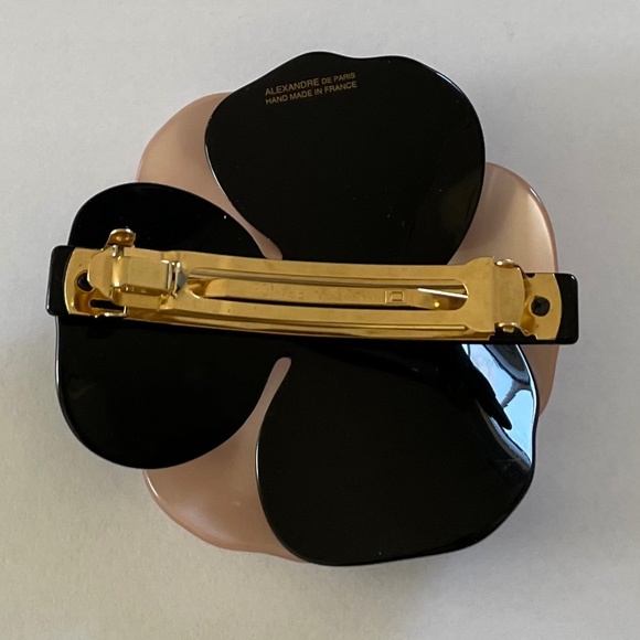 Vintage🔹Alexandre de Paris🔹Crystal Camelia Barrette🔹Made in France🔹Wedding - Picture 3 of 10